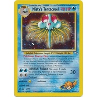 Misty's Tentacruel 10/132 Gym Heroes Unlimited Holo Rare Pokemon Card NEAR MINT TCG