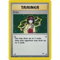 Erika 16/132 Gym Heroes Unlimited Holo Rare Pokemon Card NEAR MINT TCG