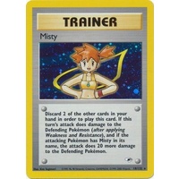 Misty 18/132 Gym Heroes Unlimited Holo Rare Pokemon Card NEAR MINT TCG