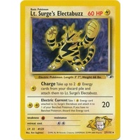 Lt. Surge's Electabuzz 27/132 Gym Heroes Unlimited Rare Pokemon Card NEAR MINT TCG