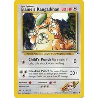 Blaine's Kangaskhan 36/132 Gym Heroes Unlimited Uncommon Pokemon Card NEAR MINT TCG