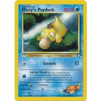 Misty's Psyduck 54/132 Gym Heroes Unlimited Uncommon Pokemon Card NEAR MINT TCG