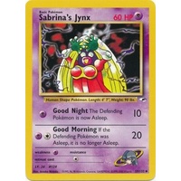 Sabrina's Jynx 59/132 Gym Heroes Unlimited Uncommon Pokemon Card NEAR MINT TCG