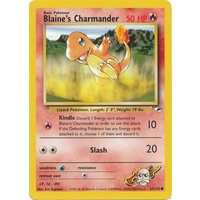 Blaine's Charmander 61/132 Gym Heroes Unlimited Common Pokemon Card NEAR MINT TCG