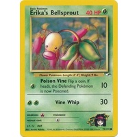 Erika's Bellsprout 75/132 Gym Heroes Unlimited Common Pokemon Card NEAR MINT TCG
