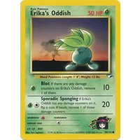 Erika's Oddish 78/132 Gym Heroes Unlimited Common Pokemon Card NEAR MINT TCG