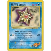 Misty's Staryu 90/132 Gym Heroes Unlimited Common Pokemon Card NEAR MINT TCG