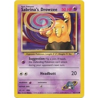 Sabrina's Drowzee 92/132 Gym Heroes Unlimited Common Pokemon Card NEAR MINT TCG