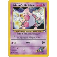 Sabrina's Mr. Mime 94/132 Gym Heroes Unlimited Common Pokemon Card NEAR MINT TCG