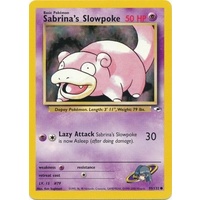 Sabrina's Slowpoke 95/132 Gym Heroes Unlimited Common Pokemon Card NEAR MINT TCG