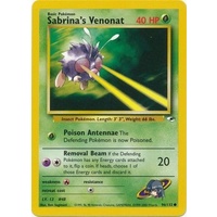 Sabrina's Venonat 96/132 Gym Heroes Unlimited Common Pokemon Card NEAR MINT TCG