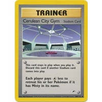 Cerulean City Gym 108/132 Gym Heroes Unlimited Uncommon Trainer Pokemon Card NEAR MINT TCG