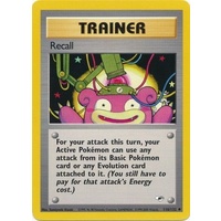Recall 116/132 Gym Heroes Unlimited Uncommon Trainer Pokemon Card NEAR MINT TCG