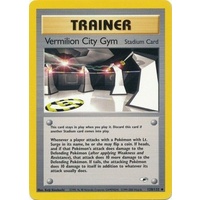 Vermillion City Gym 120/132 Gym Heroes Unlimited Uncommon Trainer Pokemon Card NEAR MINT TCG