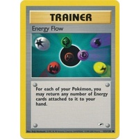 Energy Flow 122/132 Gym Heroes Unlimited Common Trainer Pokemon Card NEAR MINT TCG