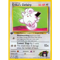 Erika's Clefairy 25/132 Gym Heroes 1st Edition Rare Pokemon Card NEAR MINT TCG