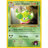 Erika's Weepinbell 49/132 Gym Heroes 1st Edition Uncommon Pokemon Card NEAR MINT TCG