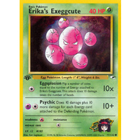 Erika's Exeggcute 77/132 Gym Heroes 1st Edition Common Pokemon Card NEAR MINT TCG