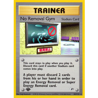 No Removal Gym 103/132 Gym Heroes 1st Edition Rare Trainer Pokemon Card NEAR MINT TCG