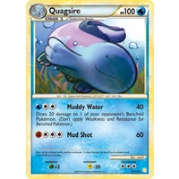 Quagsire 9/123 HS Base Set Holo Rare Pokemon Card NEAR MINT TCG