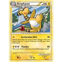 Ampharos 14/123 HS Base Set Rare Pokemon Card NEAR MINT TCG