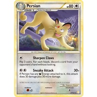 Persian 27/123 HS Base Set Rare Pokemon Card NEAR MINT TCG