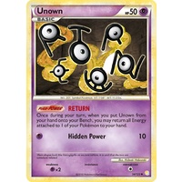 Unown 54/123 HS Base Set Uncommon Pokemon Card NEAR MINT TCG