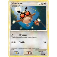 Hoothoot 66/123 HS Base Set Common Pokemon Card NEAR MINT TCG