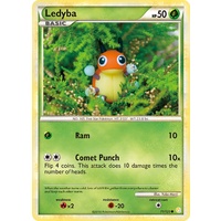 Ledyba 71/123 HS Base Set Common Pokemon Card NEAR MINT TCG