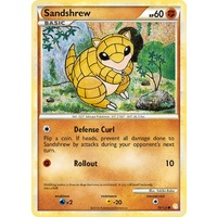 Sandshrew 79/123 HS Base Set Common Pokemon Card NEAR MINT TCG