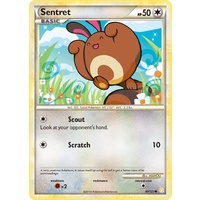 Sentret 80/123 HS Base Set Common Pokemon Card NEAR MINT TCG