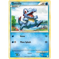 Totodile 86/123 HS Base Set Common Pokemon Card NEAR MINT TCG