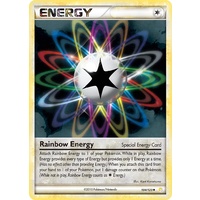 Rainbow Energy 104/123 HS Base Set Uncommon Pokemon Card NEAR MINT TCG