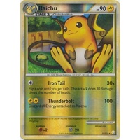 Raichu 10/123 HS Base Set Reverse Holo Rare Pokemon Card NEAR MINT TCG