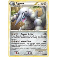 Aggron 1/102 HS Triumphant Holo Rare Pokemon Card NEAR MINT TCG