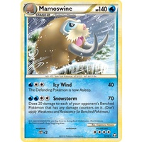 Mamoswine 5/102 HS Triumphant Holo Rare Pokemon Card NEAR MINT TCG