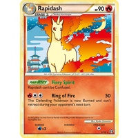 Rapidash 8/102 HS Triumphant Holo Rare Pokemon Card NEAR MINT TCG