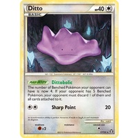 Ditto 17/102 HS Triumphant Rare Pokemon Card NEAR MINT TCG