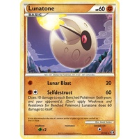 Lunatone 25/102 HS Triumphant Rare Pokemon Card NEAR MINT TCG