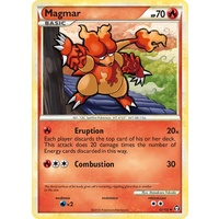 Magmar 42/102 HS Triumphant Uncommon Pokemon Card NEAR MINT TCG