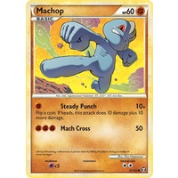 Machop 67/102 HS Triumphant Common Pokemon Card NEAR MINT TCG