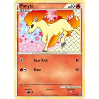 Ponyta 72/102 HS Triumphant Common Pokemon Card NEAR MINT TCG