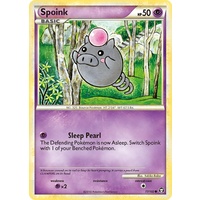 Spoink 77/102 HS Triumphant Common Pokemon Card NEAR MINT TCG
