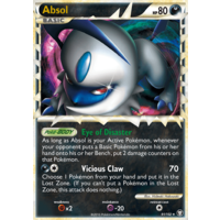 Absol (Prime) 91/102 HS Triumphant Holo Ultra Rare Pokemon Card NEAR MINT TCG