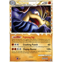 Machamp (Prime) 95/102 HS Triumphant Holo Ultra Rare Pokemon Card NEAR MINT TCG