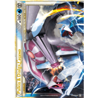 Palkia & Dialga Legend (Top) 101/102 HS Triumphant Holo Ultra Rare Pokemon Card NEAR MINT TCG