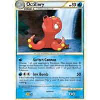 Octillery 6/95 HS Unleashed Holo Rare Pokemon Card NEAR MINT TCG
