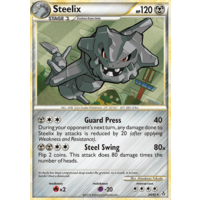 Steelix 24/95 HS Unleashed Rare Pokemon Card NEAR MINT TCG