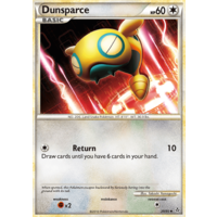 Dunsparce 29/95 HS Unleashed Uncommon Pokemon Card NEAR MINT TCG