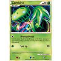 Carnivine 46/95 HS Unleashed Common Pokemon Card NEAR MINT TCG